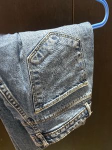 Wide Leg Denim Jeans