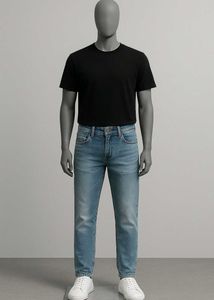 Light Wash Slim Fit Jeans