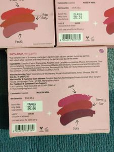 3 Myglamm Mini Lip Kit