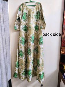 Elegant Anarkali Gown With Duppata And Pant 💗