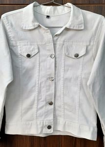 Stretch White Jacket
