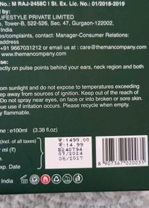 the man company perfume citron 100ml