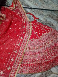 dabka work Lehenga Choli
