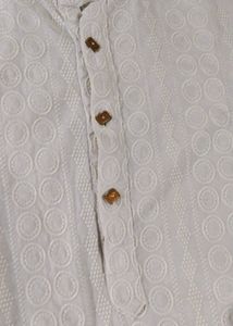 White Kurta For Man