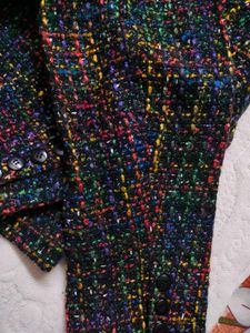 Oversized Tweed Blazer