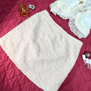 White Shimmer Skirt🎀