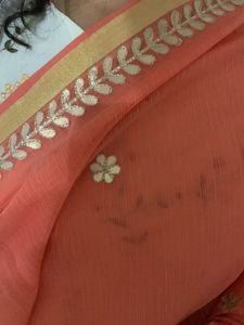 Gotta Patti Saree With Blouse