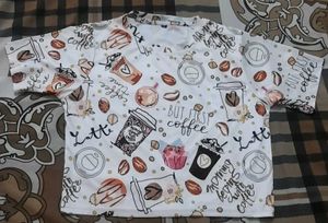 Coffee Print Tee