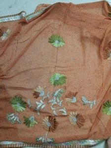 Mustard Pure Saree