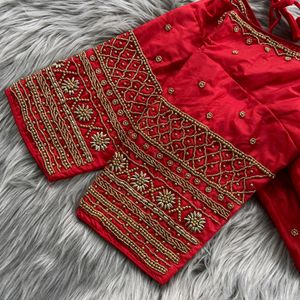 Fancy Partywear hand Aariwork Blouse*