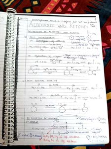 HANDWRITTEN Chemistry Notes For Class-12