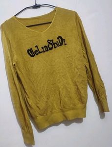 Musturd Winter Top For Girl Or Women 32 Bust