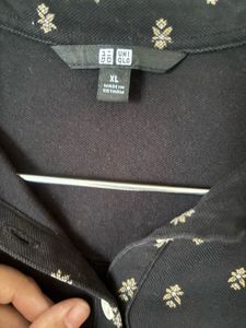 Uniqlo Cute Polka Dot Polo Shirt