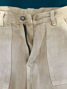 Yellow Faded Denim