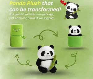 Plush Bamboo Panda Soft Toy