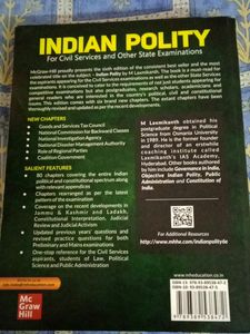 Indian Polity by M Laxmikanth (Sixth Edition)