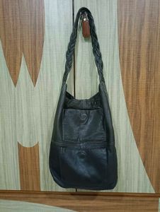 Leather Hobo Bag