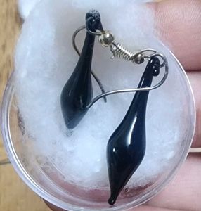 GLASS UNIQUE EARRINGS