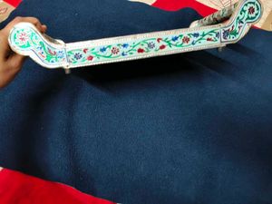 Meenakari Wooden Tray