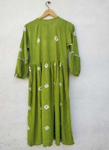 Green Kurta set