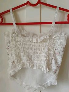 Yesstyle Floral Corset Top