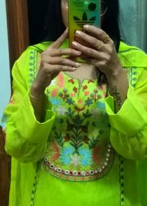 Kurta Palazzo And Dupatta Set