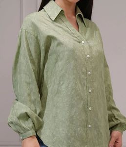 Green Oversized Shirt