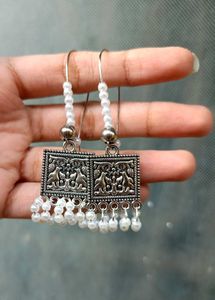 Oxidised Earrings