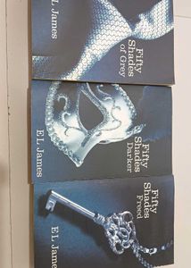 almost new Fifty Shades Trilogy