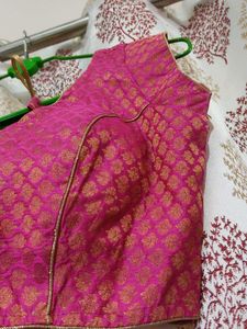 Pink Brocade Blouse💖