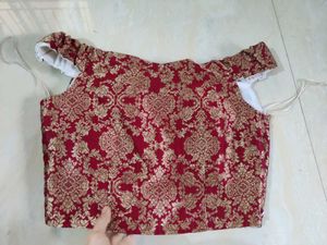 Off shoulder Ethnic Blouse