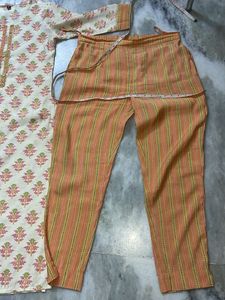 Elegant Maslin Kurta Set