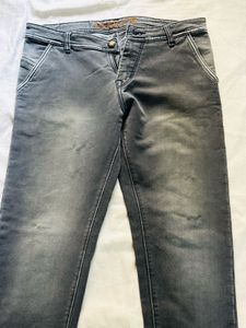 Gray Denim Jeans