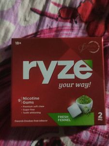 Ryze Nicotine Gum Variety Pack Mix Flavour 2mg