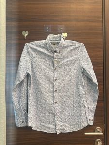 Printed Long Sleeve Shirt