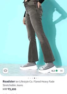 Gray Denim Jeans