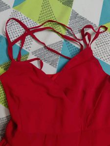 Harpa Red Maxi Dress