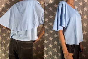 Zara Drop Shoulder Top