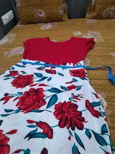 Floral Print Maxi Dress