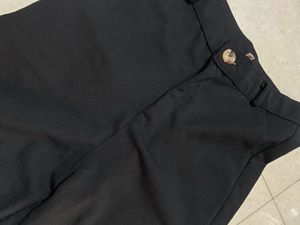 Black Wide Leg Trousers