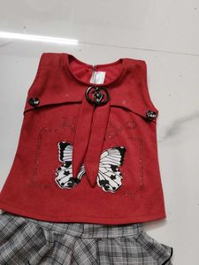 Beautiful Skirt Top Set For Baby Girl