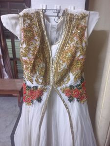 white ethnic dress