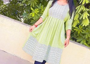 Beautiful Green Kurta