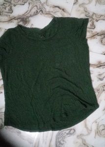 Green Casual T-Shirt