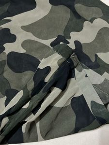 Camo Print Skirt