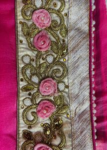 Baby Pink Saree
