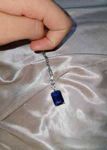 Blue Silver Necklace