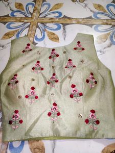 इंडो वेस्टर्न लुक  Blouse , plazo and jacket