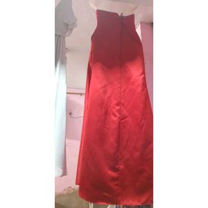 Elegant Red Gown