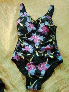 Floral Print One-Piece Swimsuit